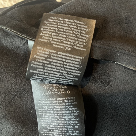 Vero Moda NWT Black Faux Leather Knee Length  Plus Friendly Party Skirt Size 18 - Picture 7 of 8